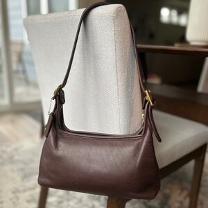 Vintage Coach Mahogany Legacy Small Hobo Shoulder Bag #9059